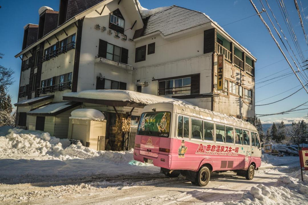 Onsen Yado Echo Hotel Myoko Exterior photo